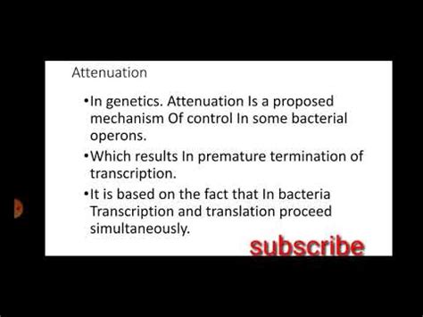 what is attenuation in microbiology.